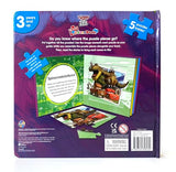 Disney / Pixar Cars on the Road My First Puzzle Book - Jigsaw Puzzles for kids, 10-page board book, 5 puzzles to enjoy Phidal