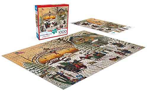Buffalo Games - Charles Wysocki - A Christmas Greeting - 1000 Piece Jigsaw Puzzle Buffalo Games