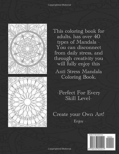 MANDALAS ADULT COLORING BOOK Mindfulness & Relaxation: Mandala Relaxing Mandala Desings for Adults 2021 Majosta