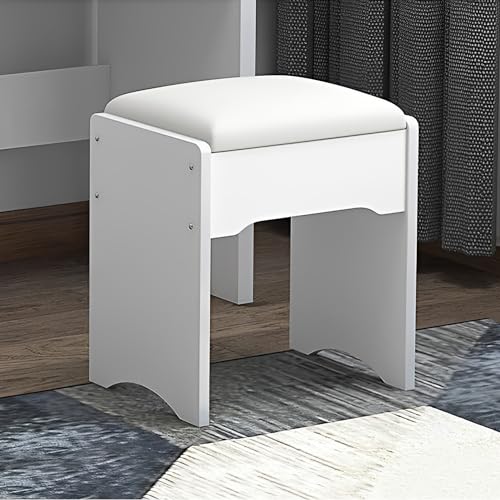 Makeup Vanity Desk with Mirror and Lights,Sliding Mirror & Drawers & Storage Shelves & Stool, Brightness Adjustable,3 Lighting Mode, for Bedroom,White Legendstone