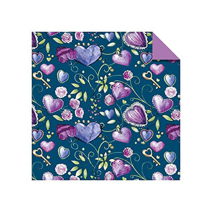 Origami Paper 100 sheets Hearts & Flowers 6" (15 cm): Tuttle Origami Paper: High-Quality Double-Sided Origami Sheets Printed with 12 Different Patterns: Instructions for 6 Projects Included - WoodArtSupply