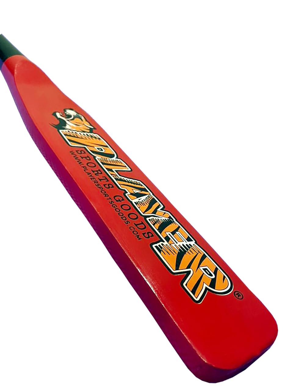 PSG 33" High-Grade Pro Maple Flat Half Paddle Training Baseball & Softball Bat in Lenght:33"/ Weight:20 oz/Flat Dia:3" for Proffessional Players in Red & Black Color by Player Sports Goods LLC Player Sports Goods