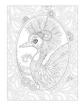 Creative Haven Birds and Blossoms Coloring Book (Adult Coloring Books: Animals) Dover Publications