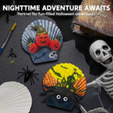 Klever Kits 12 Kids Sea Shell Painting Kit-Glow in The Dark-Arts & Crafts for Boys and Girls Ages 6-12, Art Supplies, Kids Craft Paint Kits, Creative Art Toys for Kids Christmas Birthday Party Gift Klever Kits