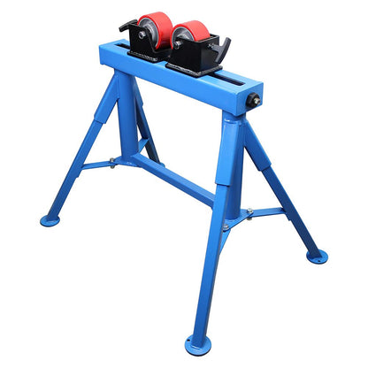 DBM IMPORTS 24" Height 1100lb Cap Tube Pipe Roller Support Stand Welding Positioner Fits 1/2"-36" Pipe - WoodArtSupply