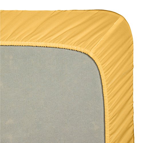Clara Clark ® Supreme 1500 Collection 3pc Bed Sheet Set - Twin (Single) Size, Yellow Clara Clark
