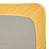 Clara Clark ® Supreme 1500 Collection 3pc Bed Sheet Set - Twin (Single) Size, Yellow Clara Clark