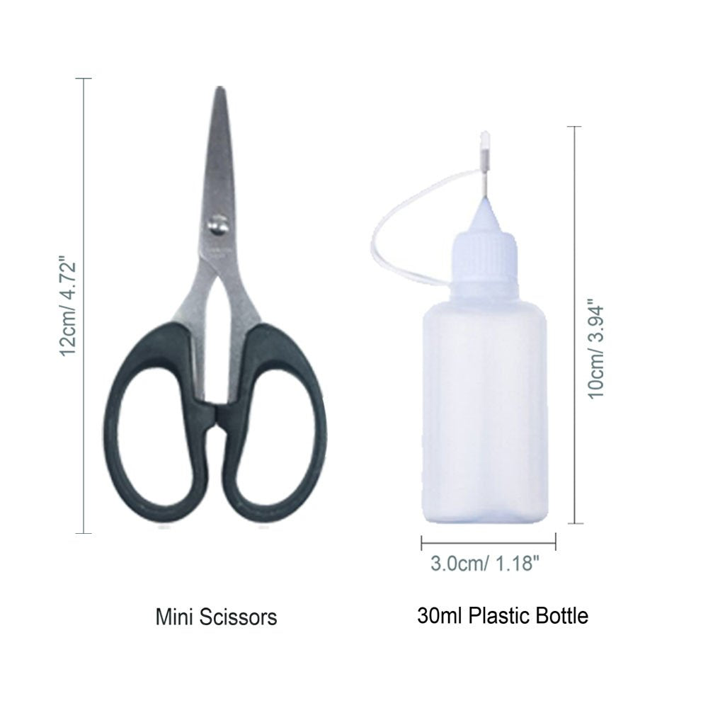 Woohome Quilling Supplies Paper Quilling Kits with 10 Quilling Tools and 34 Colors 700 Strips Quilling Paper for Craft Woohome