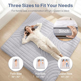 ZonLi Japanese Floor Mattress Futon Mattress Twin Size, Thicken Roll Up Tatami Mat Washable Cover, Portable & Foldable Floor Bed Mattress for Sleeping, Dormitory, Adult Kids ZonLi