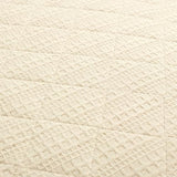 Lush Decor Haniya Solid Waffle Woven Textured Cotton Quilt Set, 3 Piece Set, Full/Queen, Neutral - Soft Waffle Quilt - Neutral Bedding Set - Minimalist, Modern & Farmhouse Bedroom Decor Lush Decor