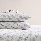 Tommy Bahama - Queen Sheets, Cotton Percale Bedding Set, Crisp & Cool, Stylish Bedding Set (Vintage Map Brown, Queen) Tommy Bahama