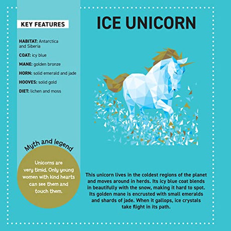 My Sticker Paintings: Unicorns: 10 Magnificent Paintings (Happy Fox Books) For Kids 6-10 to Create Unicorns with Up to 100 Removable, Reusable Stickers for Each Design, plus Fun Facts and Folklore Happy Fox Books