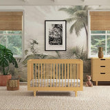DaVinci Marley 3-in-1 Convertible Crib in Honey, Greenguard Gold Certified DaVinci