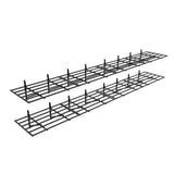 FLEXIMOUNTS 2x6ft Heavy Duty Garage Storage Shelving, 3200lbs Weight Capacity, 4-Pack Wall Organization System, 24-inch-by-75-inch Rack Floating Shelves FLEXIMOUNTS