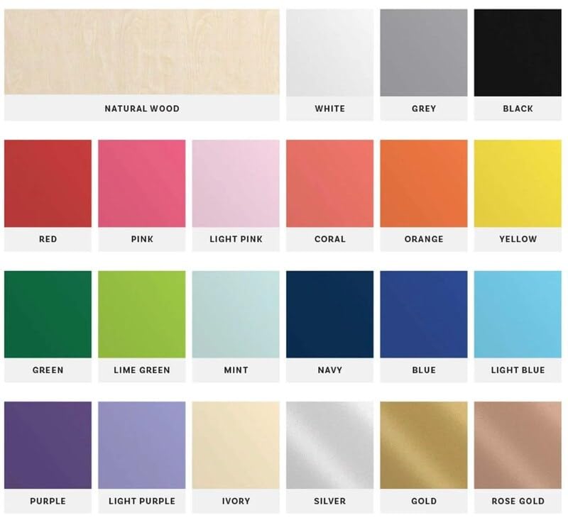 Custom Wood Name Sign, Baltic Birch Plywood, Unpainted, for Nursery, Wedding Jaxley