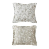Laura Ashley - Full/Queen Quilt Set, Reversible Floral Cotton Bedding with Matching Shams, Home Decor for All Seasons (Walled Garden Brown, Full/Queen) Laura Ashley