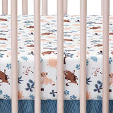 Lambs & Ivy Lion King Adventure 3Piece Baby Crib Bedding Set, Blue Lambs & Ivy