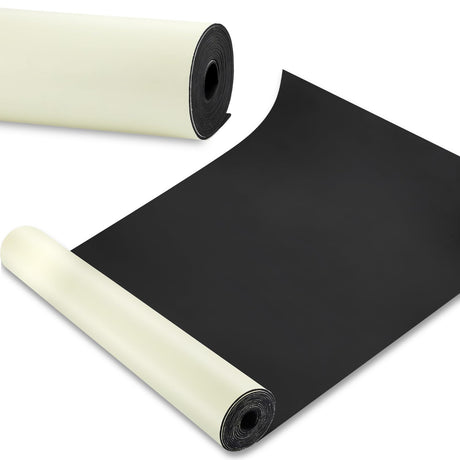 Vesici 1 Roll Work Bench Mat Resistant EVA Floor Runner Self Adhesive Easy to Clean Workbench Mat Pad for Garage Workbench or Table Storage Tool Station Organization, Black(23.5 x 200 Inch) Vesici