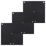 UBEISITO 3PCS Welding Blanket Fireproof Mat 12''x12''Up To 1800°F Heat Resistant Flame Retardant Protector for Plumbing Hole Propane Torch,Carbon Felt Blanket for Brazing Soldering Pad for Copper Pipe UBEISITO