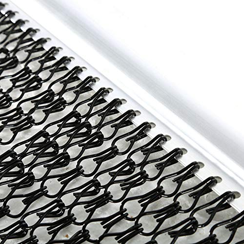 Oumefar Room Divider Metal Chain Curtains, Aluminum Metal Chain Curtains Multifunctional for Home, Restaurants, Cafes, Pubs, Baker, Kitchens Room Separating Decoration, 35.4 * 82.7 inch Oumefar