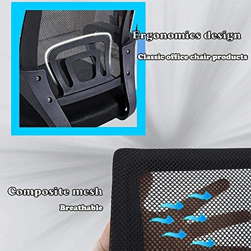 NiamVelo Mesh Office Chair Ergonomic Desk Chair Adjustable Computer Chair Comfortable Seat & Back Support Task Rolling Swivel Chair with 360 ° Quiet Casters & Armrest NiamVelo