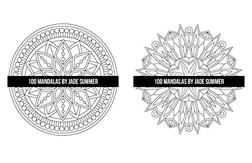 Mandala Coloring Book: For Adults with 100 Magical Mandalas WoodArtSupply