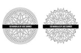 Mandala Coloring Book: For Adults with 100 Magical Mandalas WoodArtSupply