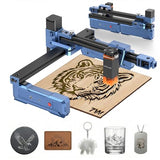 Artilume T1 Laser Engraver 7000mW, Foldable Design Laser Engraver and Cutter Machine, 0.01mm Precision, Large Working Area 200*150mm for Wood Leather Acrylic, Best for Beginners Small Business Class 1 Artilume