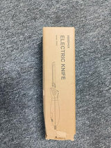 Reemix Electric Knife, Z3042 Electric Knife Set for Carving Meats, Poultry, Bread, Crafting Foam & More, 2 Blades for Meats & Bread, Fork Included (White) Reemix