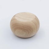 Btibpse 2 Inch Wooden Bun Feet Sofa Replacement Parts Round Furniture Legs Unfinished Sofa Couch Chair Ottoman Replacement Legs Solid Wood Cabinet Legs Set of 4 (2 inch Unfinished) Btibpse