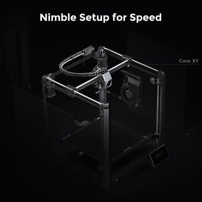 Creality K1 Max 3D Printer with Smart AI Function 600mm/s Printing Speed 20000mm/s² Acceleration, Core XY Structure 11.81x11.81x11.81 inch Large Build Volume Auto Leveling Dual-Gear Extruder - WoodArtSupply