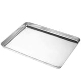 Wildone Baking Sheet Set of 3, Stainless Steel Cookie Sheet Baking Sheet Pan, 9/12/16 Inch, Non Toxic & Heavy Duty & Easy Clean Wildone