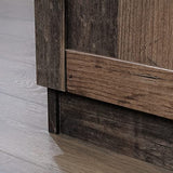 Sauder Miscellaneous Storage Wardrobe, L: 40.0" x W: 19.45" x H: 71.1", Reclaimed Pine Finish Sauder