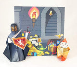 My First Origami Fairy Tales Kit: Paper Models of Knights, Princesses, Dragons, Ogres and More! (includes Folding Sheets, Easy-to-Read Instructions, Story Backdrops, 85 stickers) (Tuttle Specials) WoodArtSupply