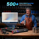 Algolaser 40000mW Laser Engraver Machine - Laser Cutter/Engraver with Air Assist Kit - Laser Engraving Machine with 3.5" Smart Touchscreen & AlgoOS System,Laser Engraver for Metal,Wood,Acrylic AlgoLaser
