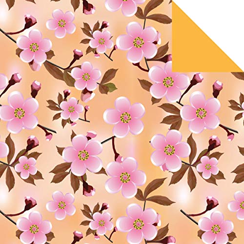 Origami Paper 500 sheets Cherry Blossoms 4" (10 cm): Tuttle Origami Paper: Double-Sided Origami Sheets Printed with 12 Different Illustrated Patterns - WoodArtSupply