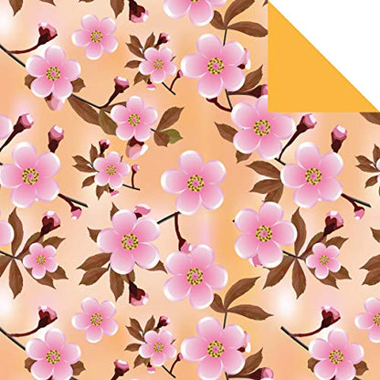 Origami Paper 500 sheets Cherry Blossoms 4" (10 cm): Tuttle Origami Paper: Double-Sided Origami Sheets Printed with 12 Different Illustrated Patterns - WoodArtSupply