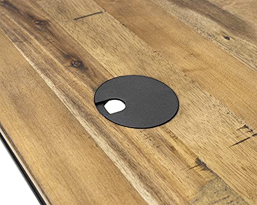 Martin Furniture IMSA384 Executive, Writing Table, Office Desk, Brown Martin Furniture