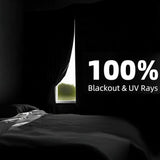 BKSAI 100% Blackout Window Cover, Portable Magnetic Blackout Shades for Window, Black Out Window Blinds No Drill Cuttable Blackout Curtains for Bedroom, RV, Nursery, Media Room, 39x57 inch BKSAI