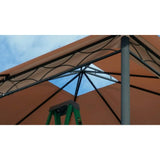 Garden Winds Replacement Canopy Top Cover for The Celeste Gazebo - RipLock 350 Garden Winds