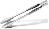 All-Clad Specialty Stainless Steel Kitchen Gadgets Locking Tongs Kitchen Tools, Kitchen Hacks Silver All-Clad