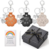 PowViux Dog Memorial Gifts for Loss of Dog – 6 PCS Pet Keepsake Keychain Set with Fur Capsule, Engraved Quotes & Gift Box – Sympathy Gift for Pet Loss, In Memory of a Beloved Pet
