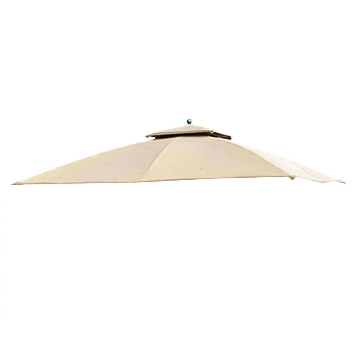 Garden Winds Replacement Canopy for The Windsor Gazebo Models L-GZ717PST-C, A111001701, 810213583 - Riplock 350 - Beige Garden Winds