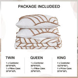 ENJOHOS Twin/Twin XL Boho Bedding Comforter Set - 2 Piece Tufted Rainbow Comforter for College Girls, Lightweight Soft Microfiber Comforter for All Season ENJOHOS