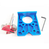 Furnrubden Forstner Drill Bit, 35mm Concealed Hinge Jig kit, Wood Drilling Hole Saw Set Woodworking Drilling Tool Wood Cutter for Face Frame Cabinet Cupboard Door Hinges Furnrubden