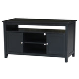 IC International Concepts Entertainment/TV Stand, Black IC International Concepts