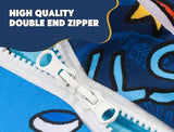Meeting Story 3pcs Kids Comforter Sets Zipper Bedding Set for Boys,Twin Kid Bedding Set Basketball Football Baseball Comforter Sports Bedding for Kid,All in one Zipper Bedding（Navy,Twin） Meeting Story