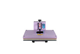 16x24 Manual Heat Press Machine with Slide-Out Base (Commercial-Grade T-Shirt Press) Away for T-Shirt Printing DIY Business Use,Purple UXENAFANA