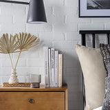 Walker Edison Mid Century Modern Wood Nightstand Side Table Bedroom Storage Drawer Bedside End Table, 2 Drawer, Caramel Walker Edison