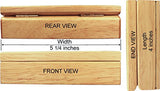 Wood Eagle Nest Box - Handmade USA - Unmatched Quality - Unique, No Two are the Same - Original Work of Wood Art. A Eagle Nest Gift, Ring, Trinket or Wood Jewelry Box (4103 Eagle's Nest 4x5x1.5) MarqArt